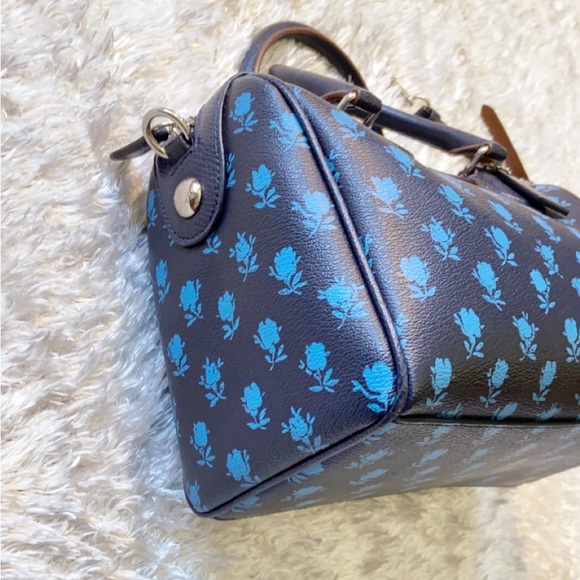 Coach Mini Bennett Crossbody Satchel Badlands Floral Print - Picture 7 of 16